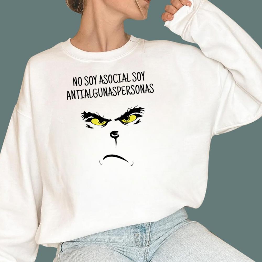 No Soy Asocial Soy Antialgunaspersonas T-Shirt