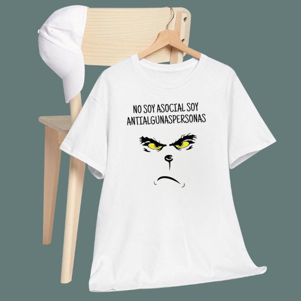 No Soy Asocial Soy Antialgunaspersonas T-Shirt