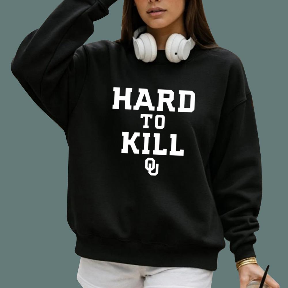 Oklahoma John Kuceyeski Hard To Kill Sooners T-Shirt