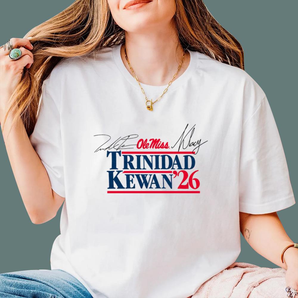 Ole Miss Trinidad Chambliss And Kewan Lacy 26 T-Shirt