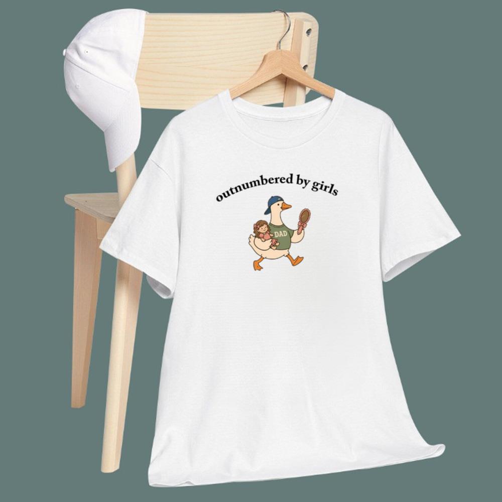 Outnumbered By Girls T-Shirt