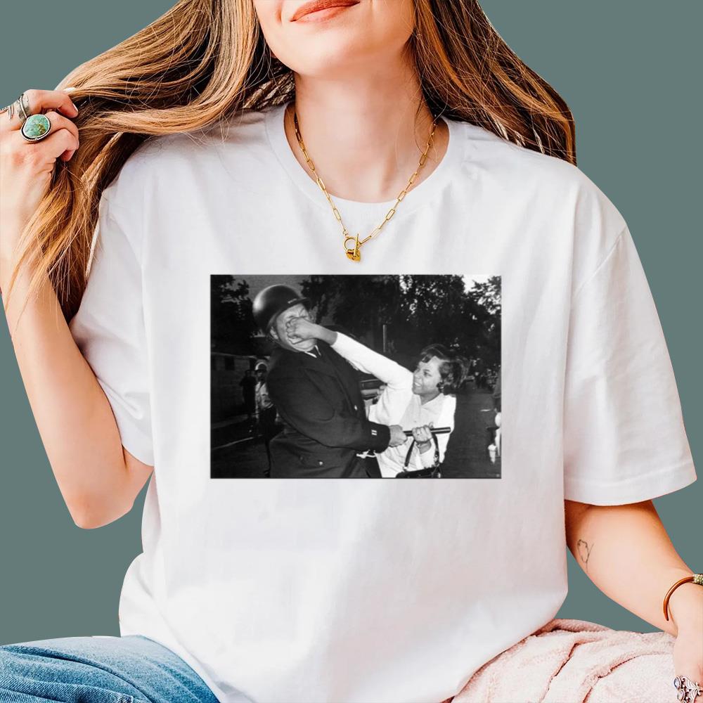 Pamela Echols Punching Policeman T-Shirt
