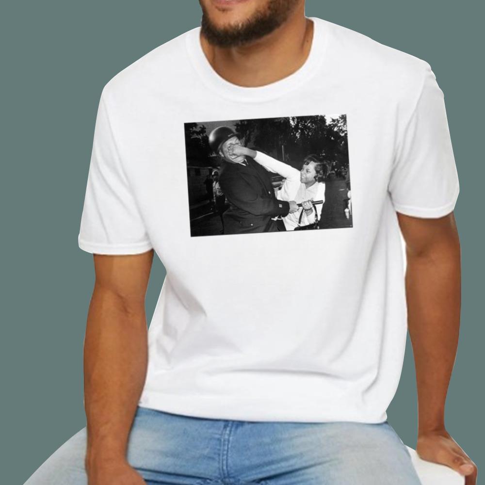 Pamela Echols Punching Policeman T-Shirt
