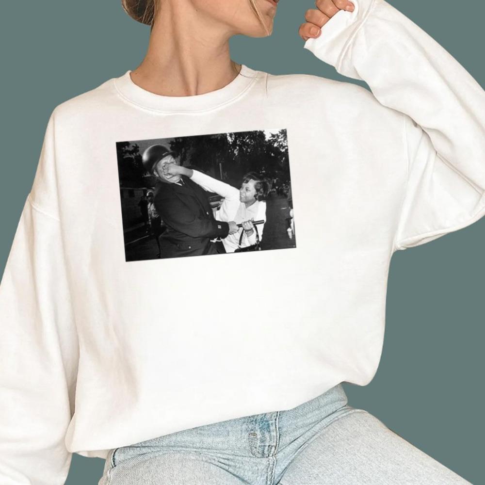 Pamela Echols Punching Policeman T-Shirt