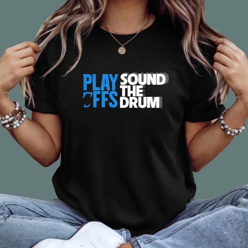 Panthers Playoffs Sound The Drum T-Shirt
