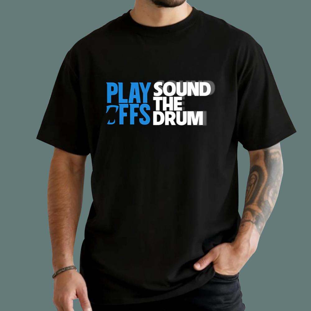 Panthers Playoffs Sound The Drum T-Shirt