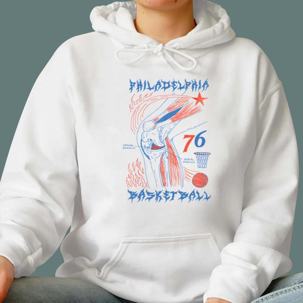 Philadelphia Basketball Knee 76 T-Shirt
