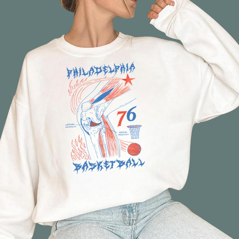 Philadelphia Basketball Knee 76 T-Shirt