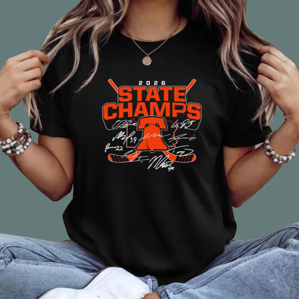 Philadelphia Hockey 2026 State Champs T-Shirt