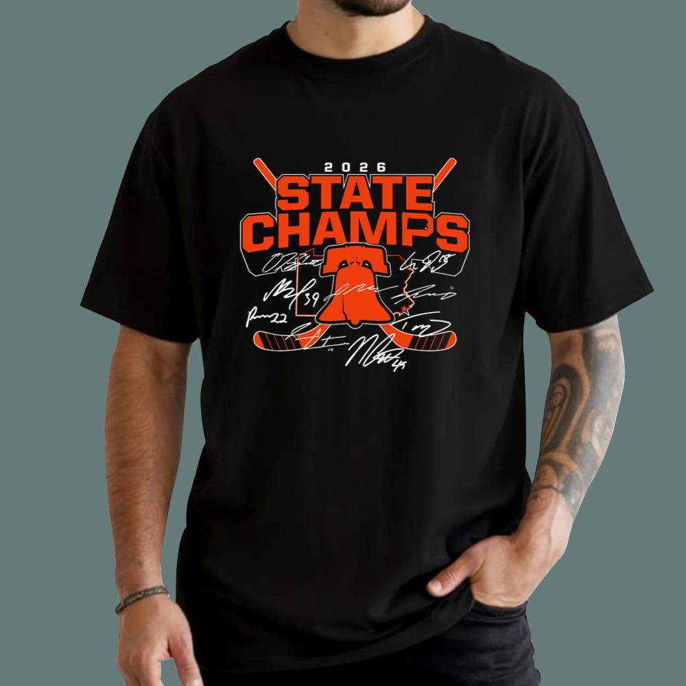 Philadelphia Hockey 2026 State Champs T-Shirt