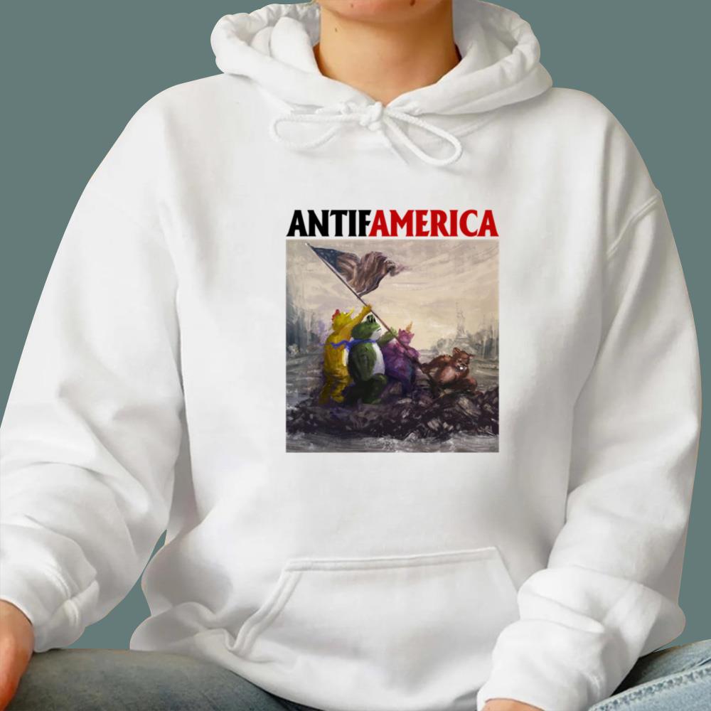 Portland Frog Antifamerica T-Shirt