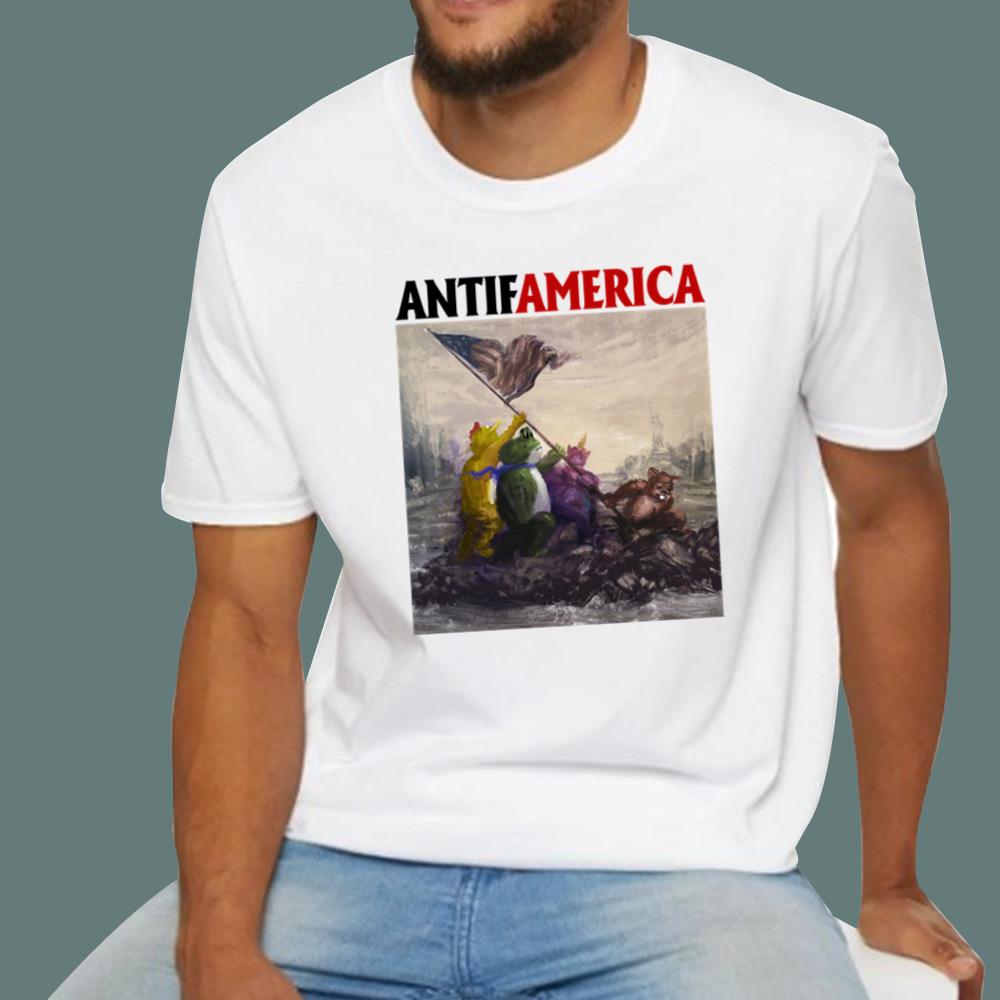 Portland Frog Antifamerica T-Shirt