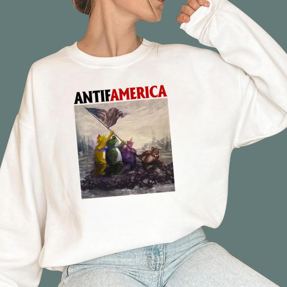 Portland Frog Antifamerica T-Shirt