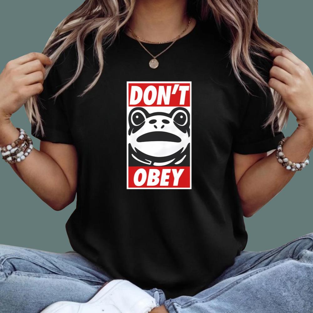 Portland Frog Don’t Obey T-Shirt