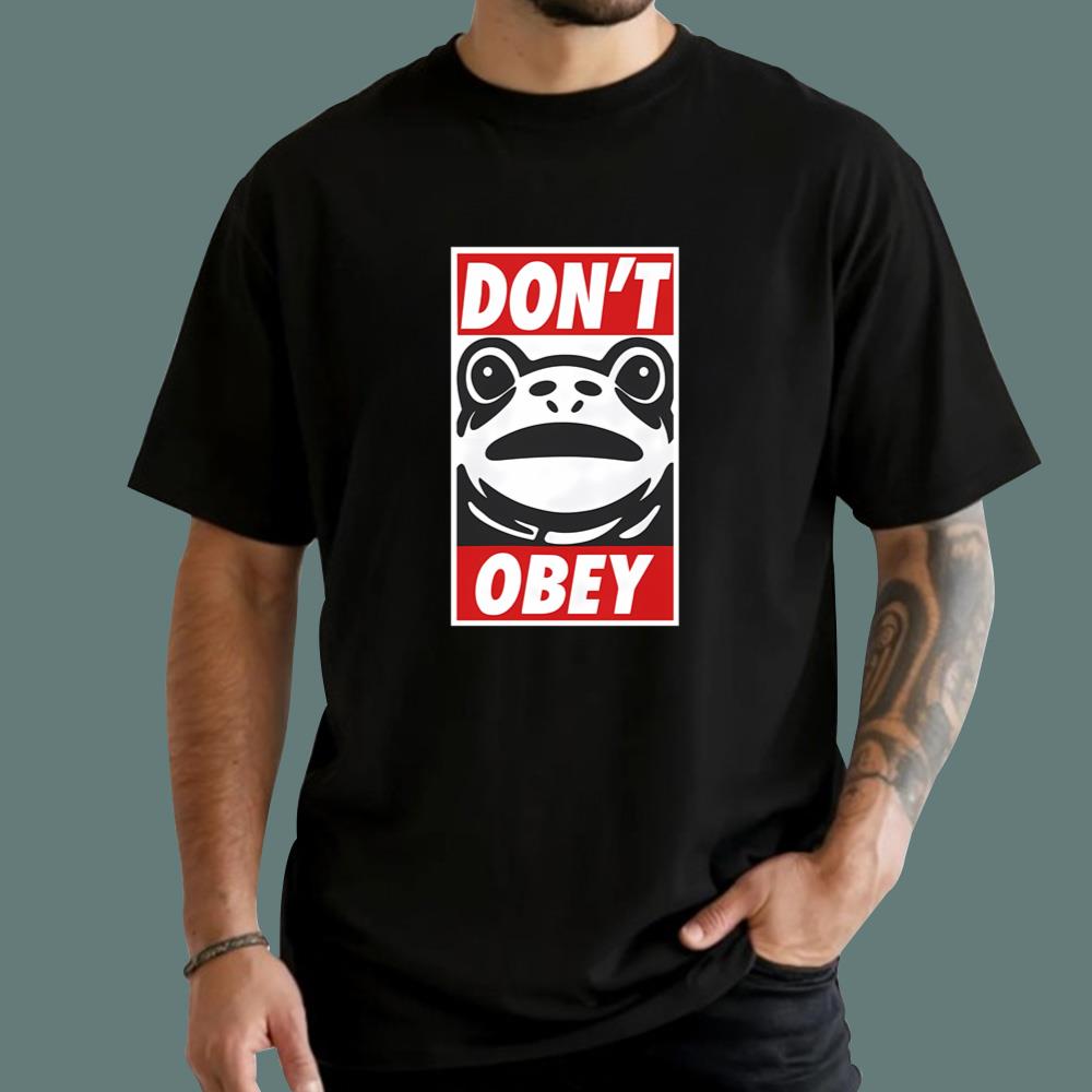 Portland Frog Don’t Obey T-Shirt
