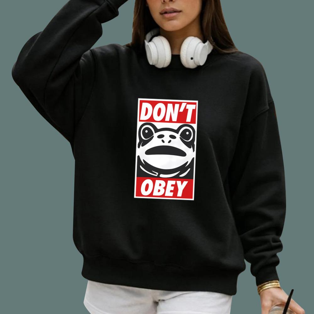 Portland Frog Don’t Obey T-Shirt