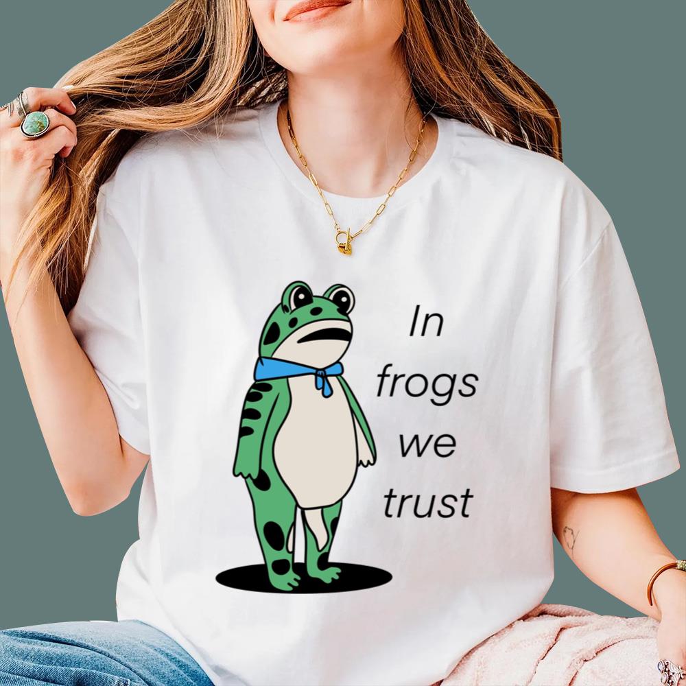 Portland Frog In Frogs We Trust T-Shirt - TeeDragons