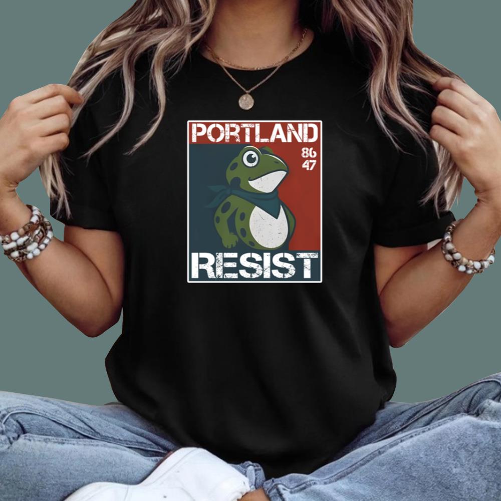 Portland Frog Resist 86 47 T-Shirt