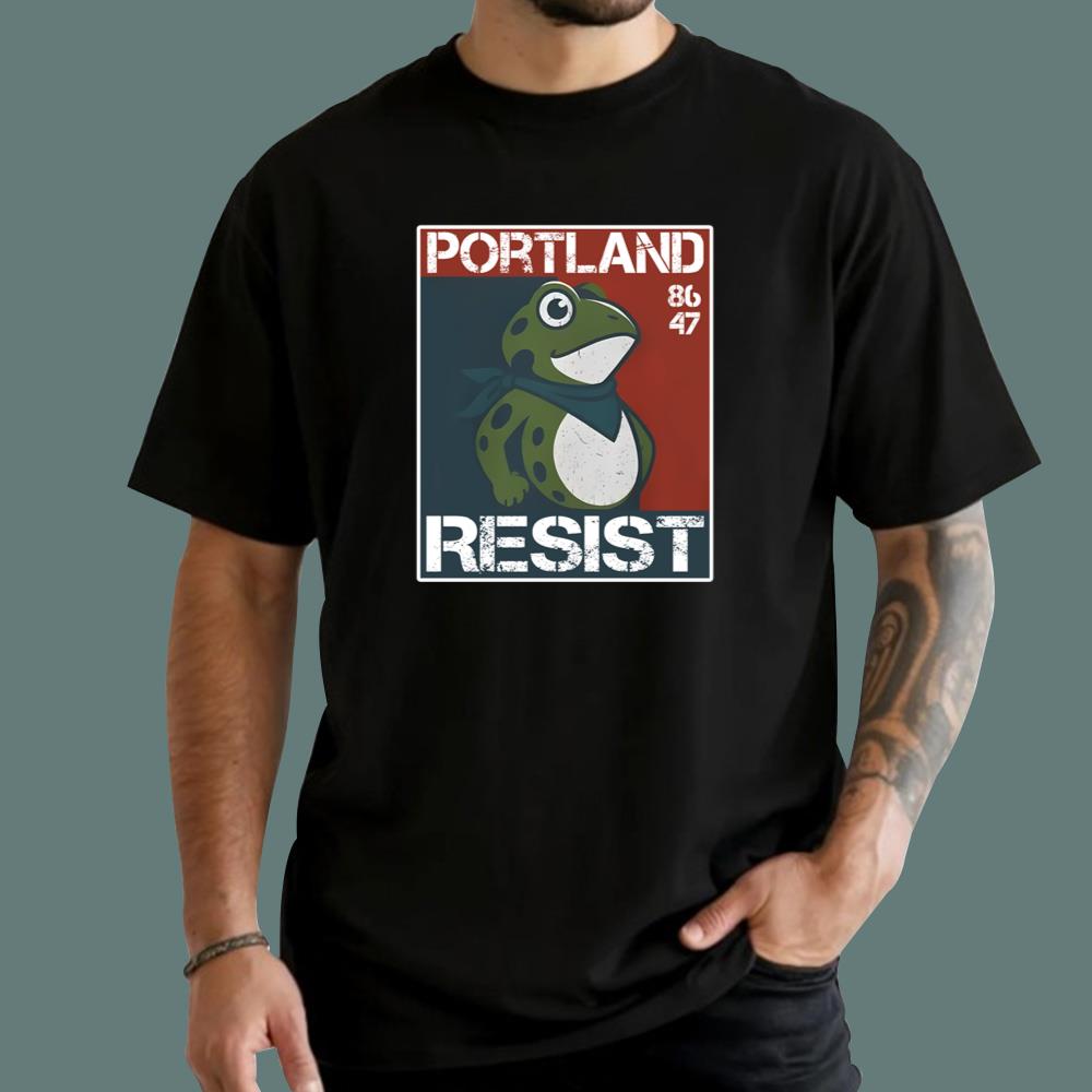 Portland Frog Resist 86 47 T-Shirt