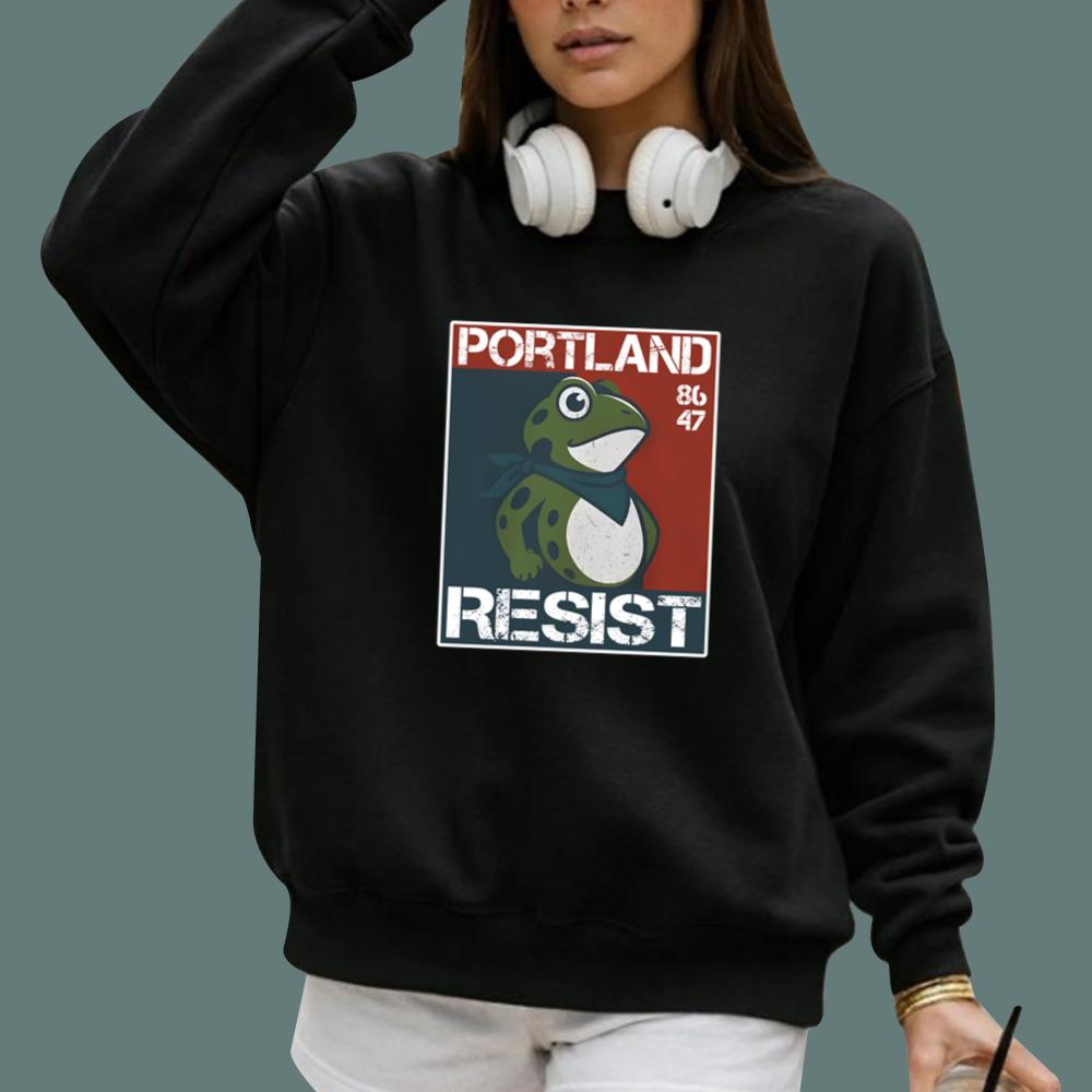 Portland Frog Resist 86 47 T-Shirt