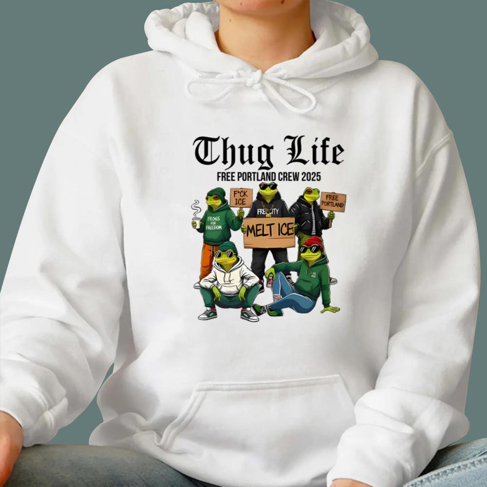 Portland Frog Thug Life T-Shirt