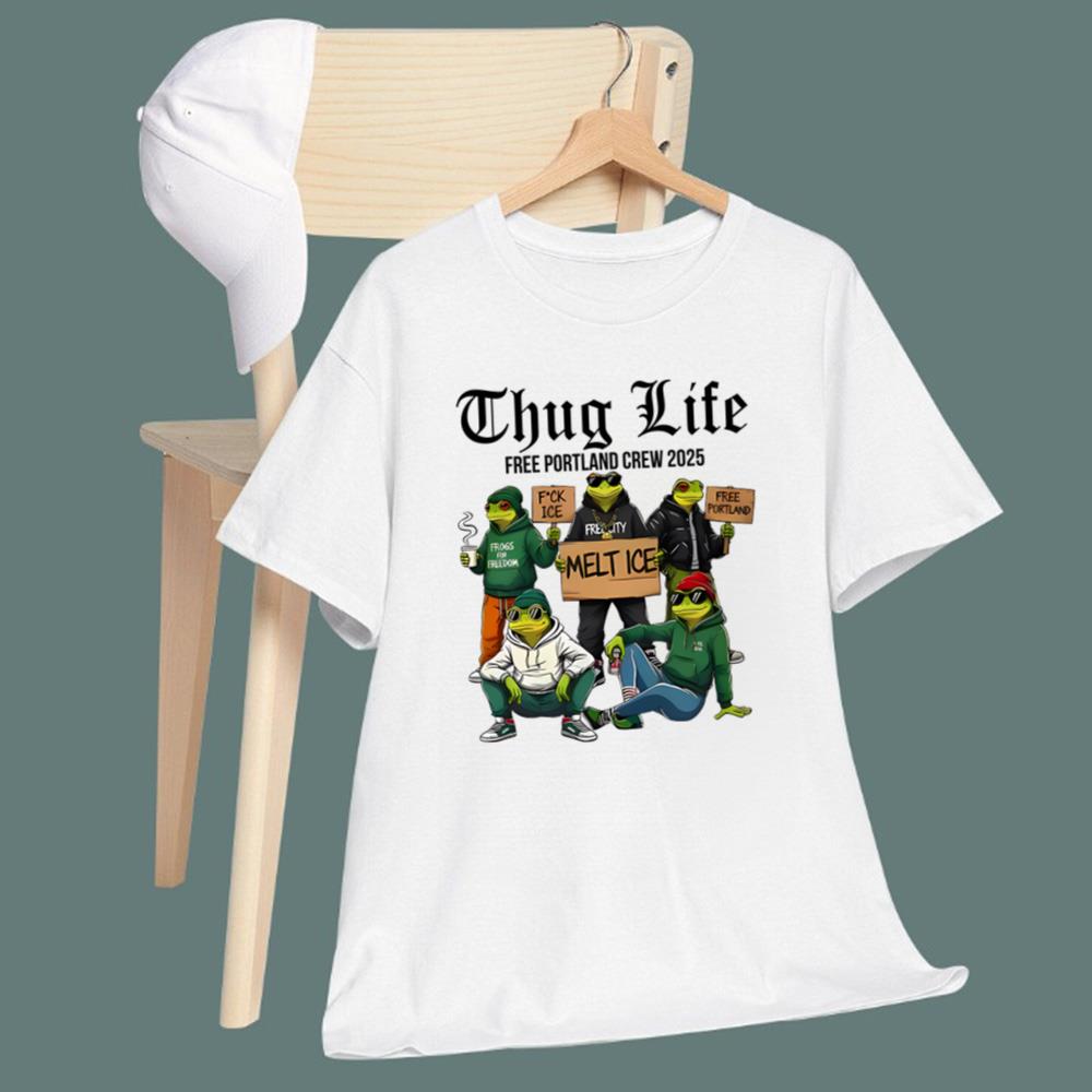 Portland Frog Thug Life T-Shirt