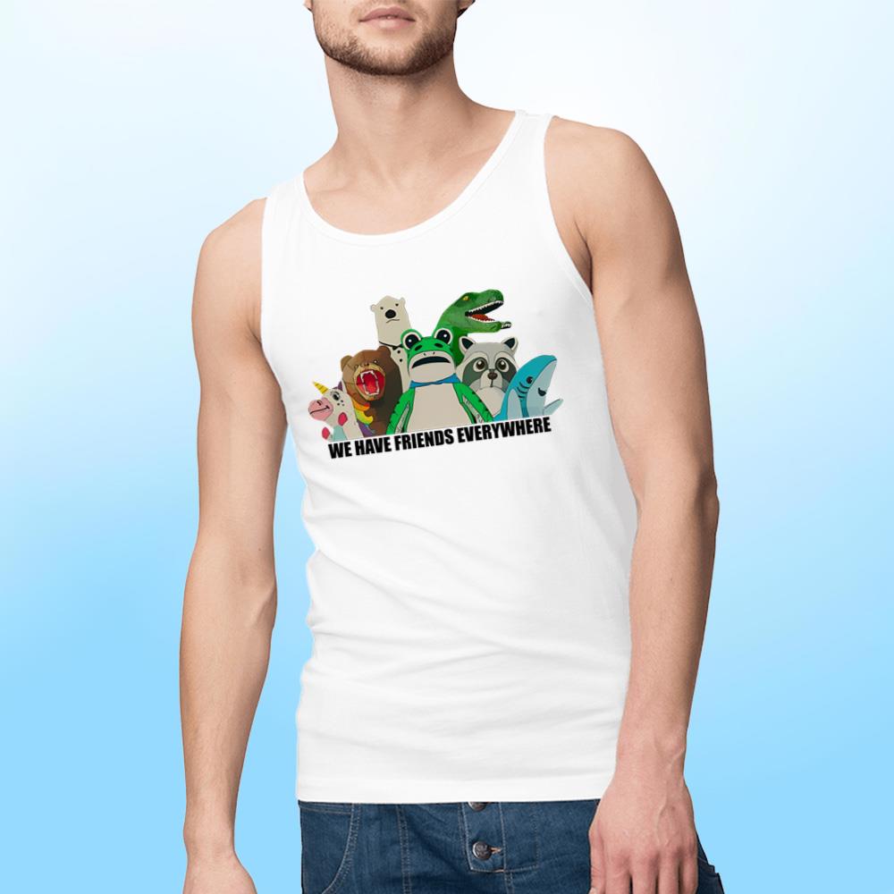 Portland Frog We Have Friends Everywhere T-Shirt