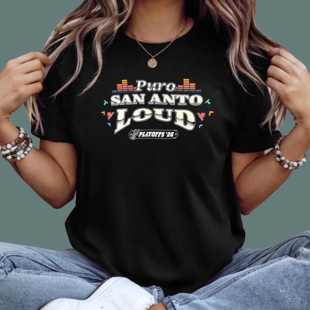 Puro San Anto Loud 2026 Playoffs T-Shirt