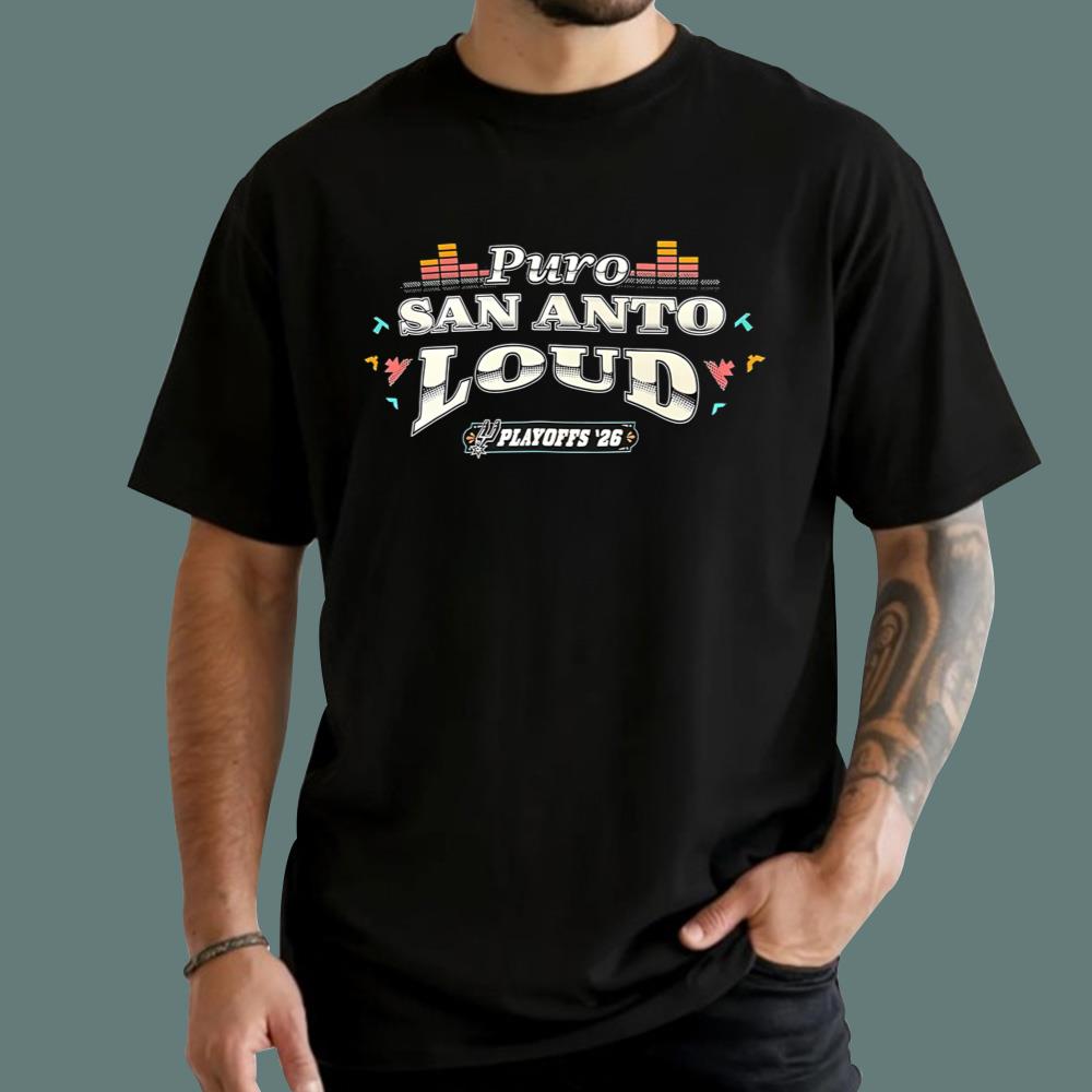 Puro San Anto Loud 2026 Playoffs T-Shirt