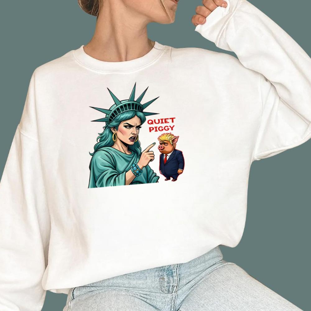 Quiet Piggy Liberty T-Shirt