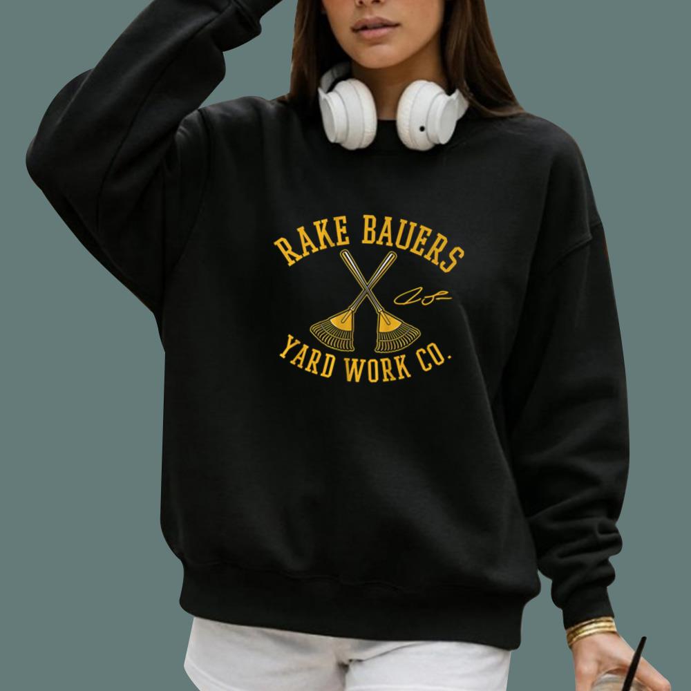 Rake Bauers Yard Work Co T-Shirt