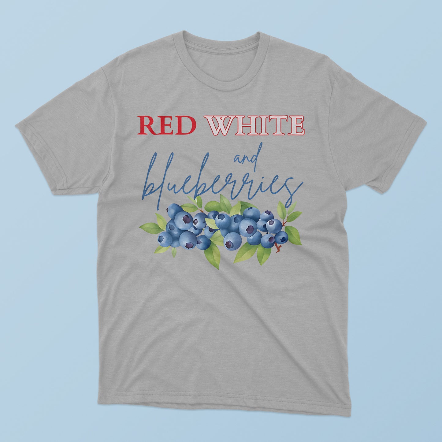 Red White And Blueberries Charlie Kirk T-Shirt