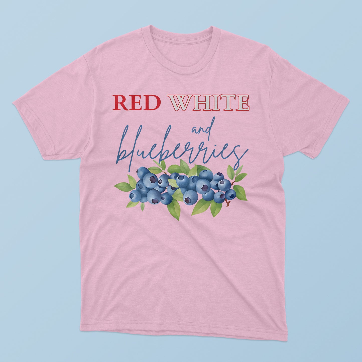 Red White And Blueberries Charlie Kirk T-Shirt
