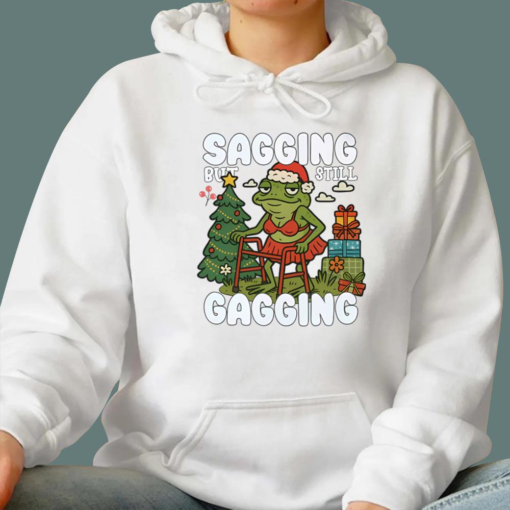 Sagging But Still Gagging Christmas T-Shirt
