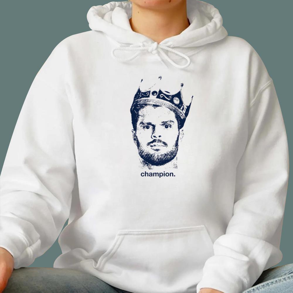 Sam Darnold Champion Crown T-Shirt - TeeDragons