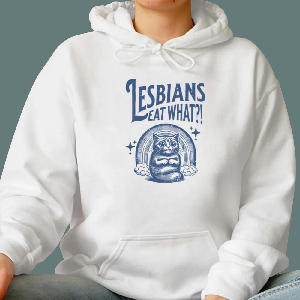 Scary Cat Lesbians Eat What T-Shirt