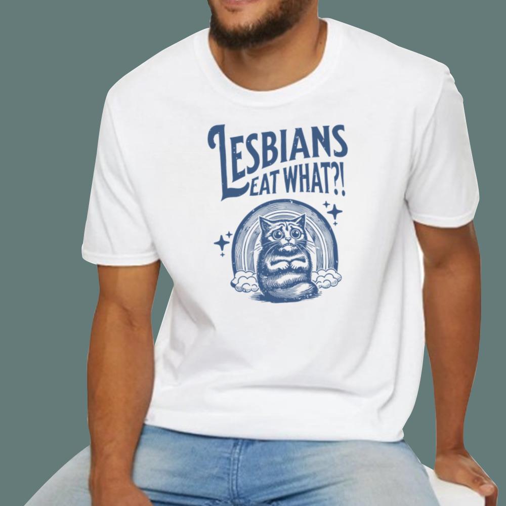 Scary Cat Lesbians Eat What T-Shirt