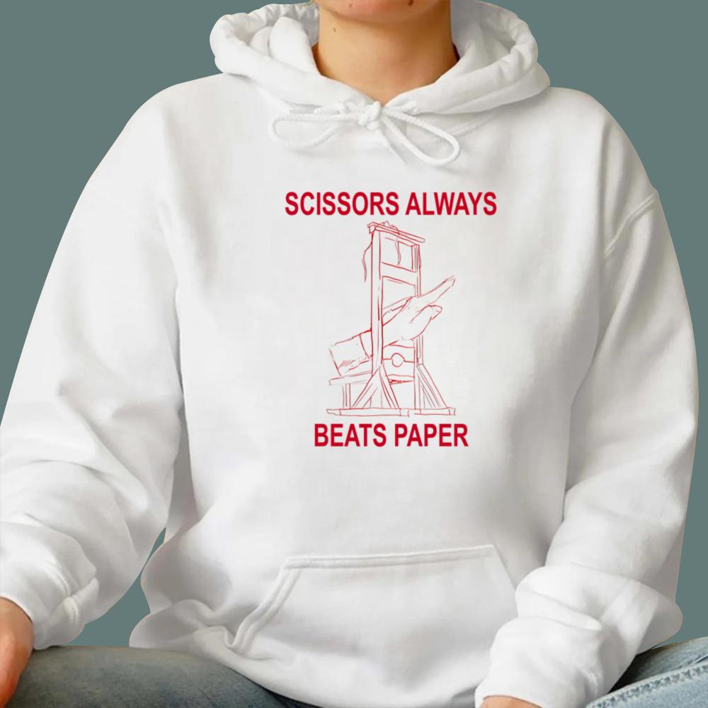 Scissors Always Beats Paper T-Shirt