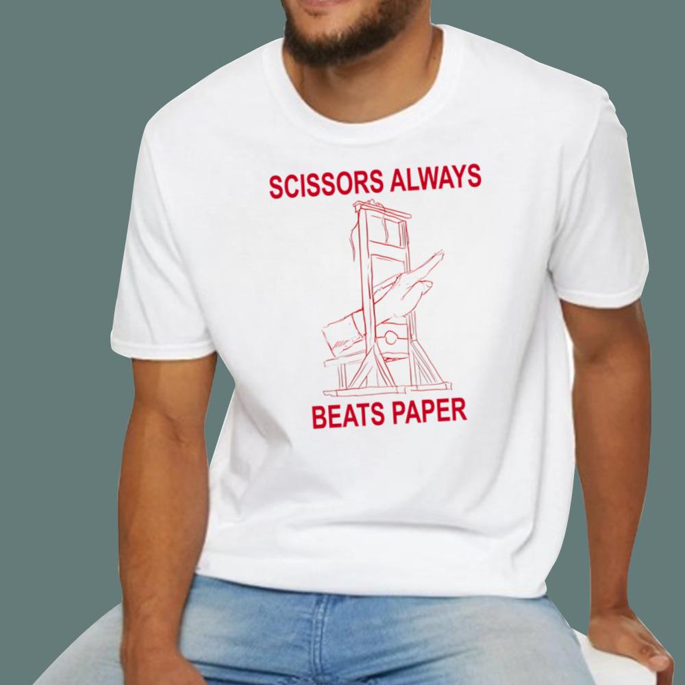 Scissors Always Beats Paper T-Shirt