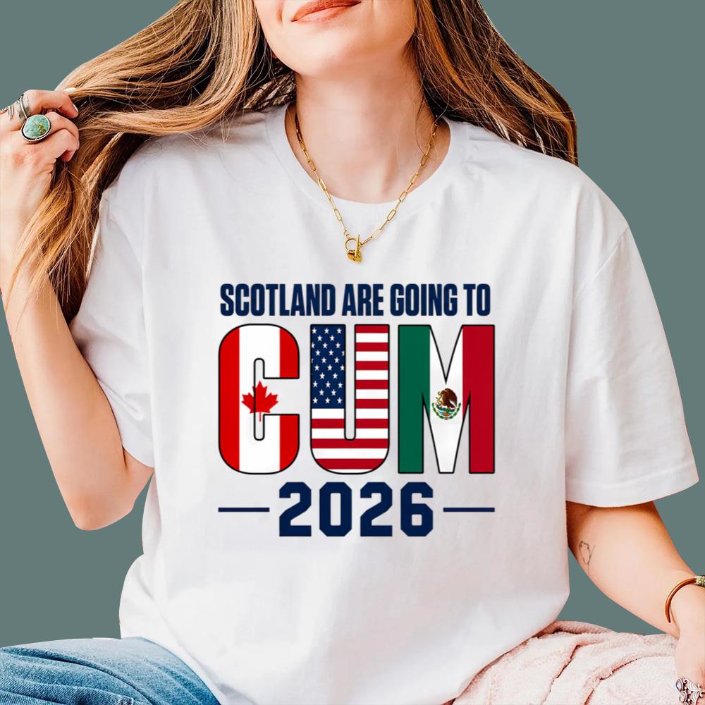 Scotland Are Going To Cum 2026 T-Shirt