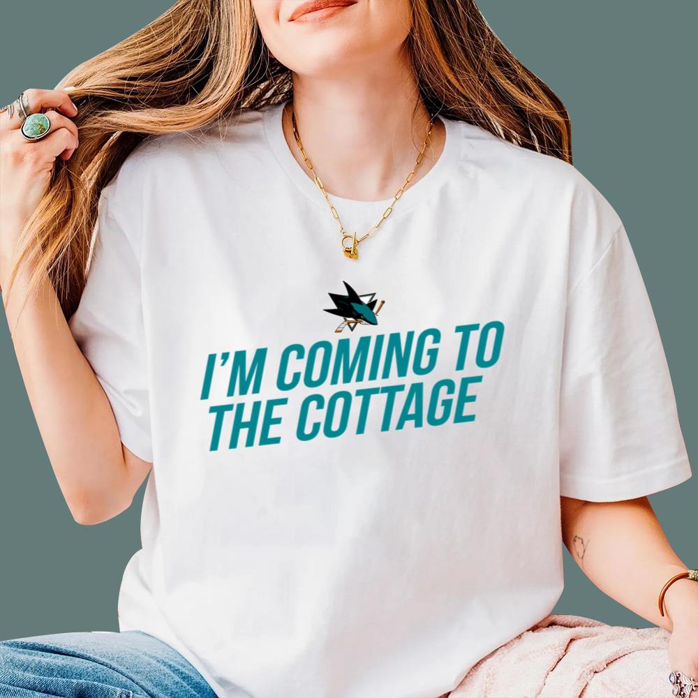 Shark Hockey I'm Coming To The Cottage T-Shirt