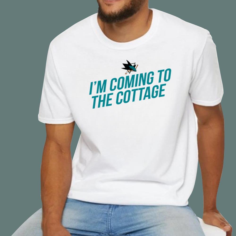 Shark Hockey I'm Coming To The Cottage T-Shirt