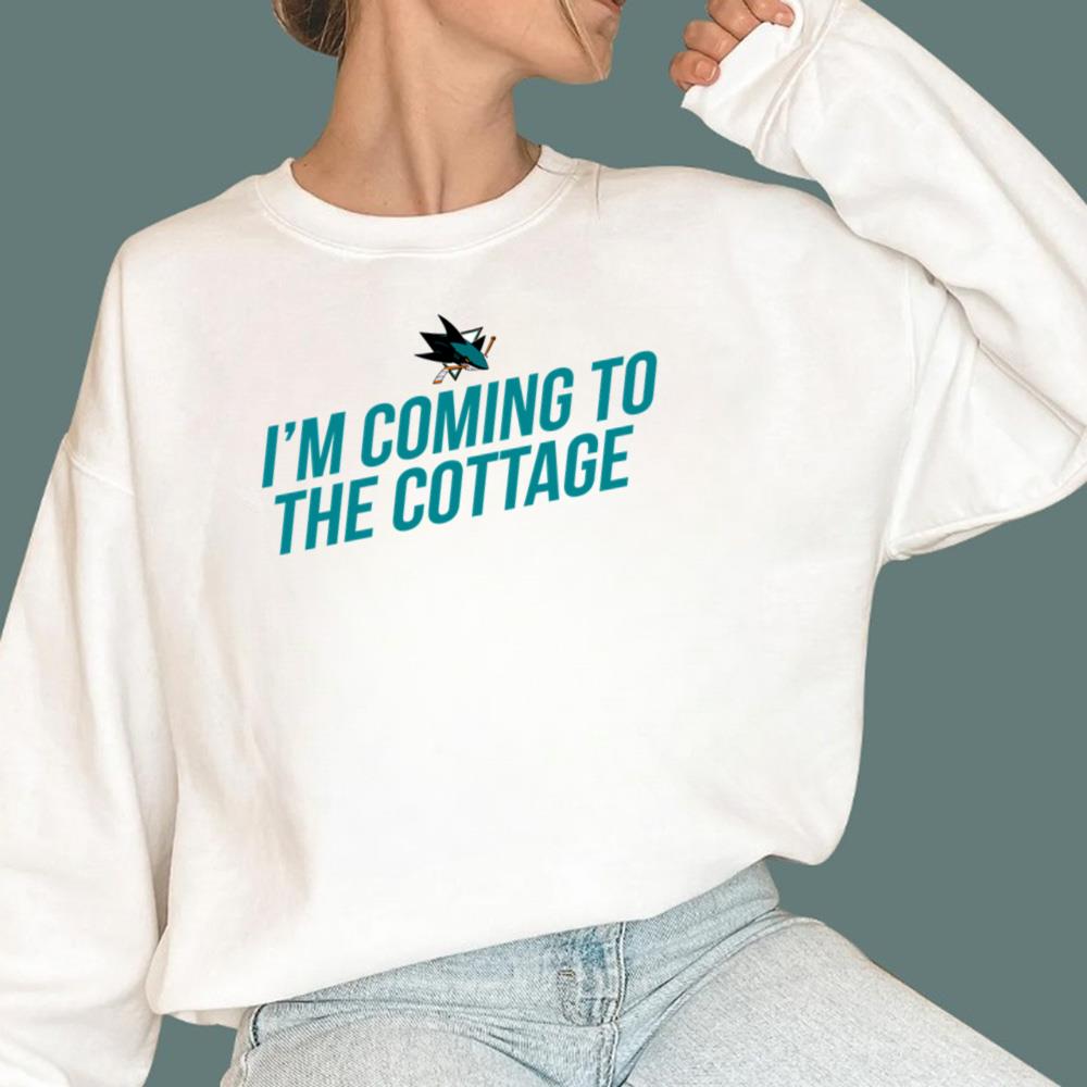 Shark Hockey I'm Coming To The Cottage T-Shirt