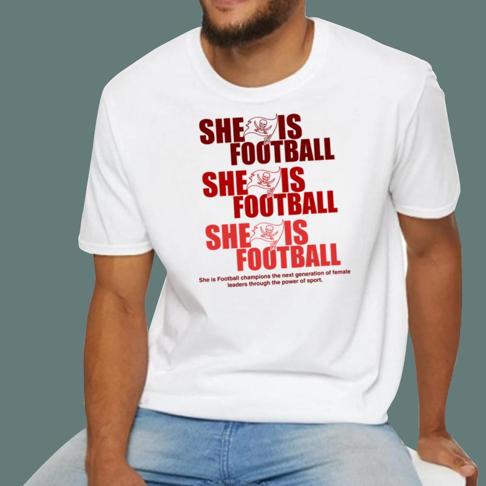 She Is Football Champions The Next Generation T-Shirt