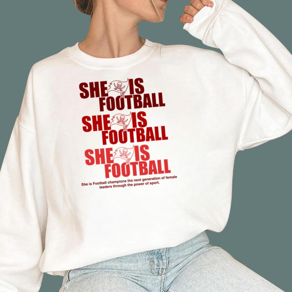 She Is Football Champions The Next Generation T-Shirt