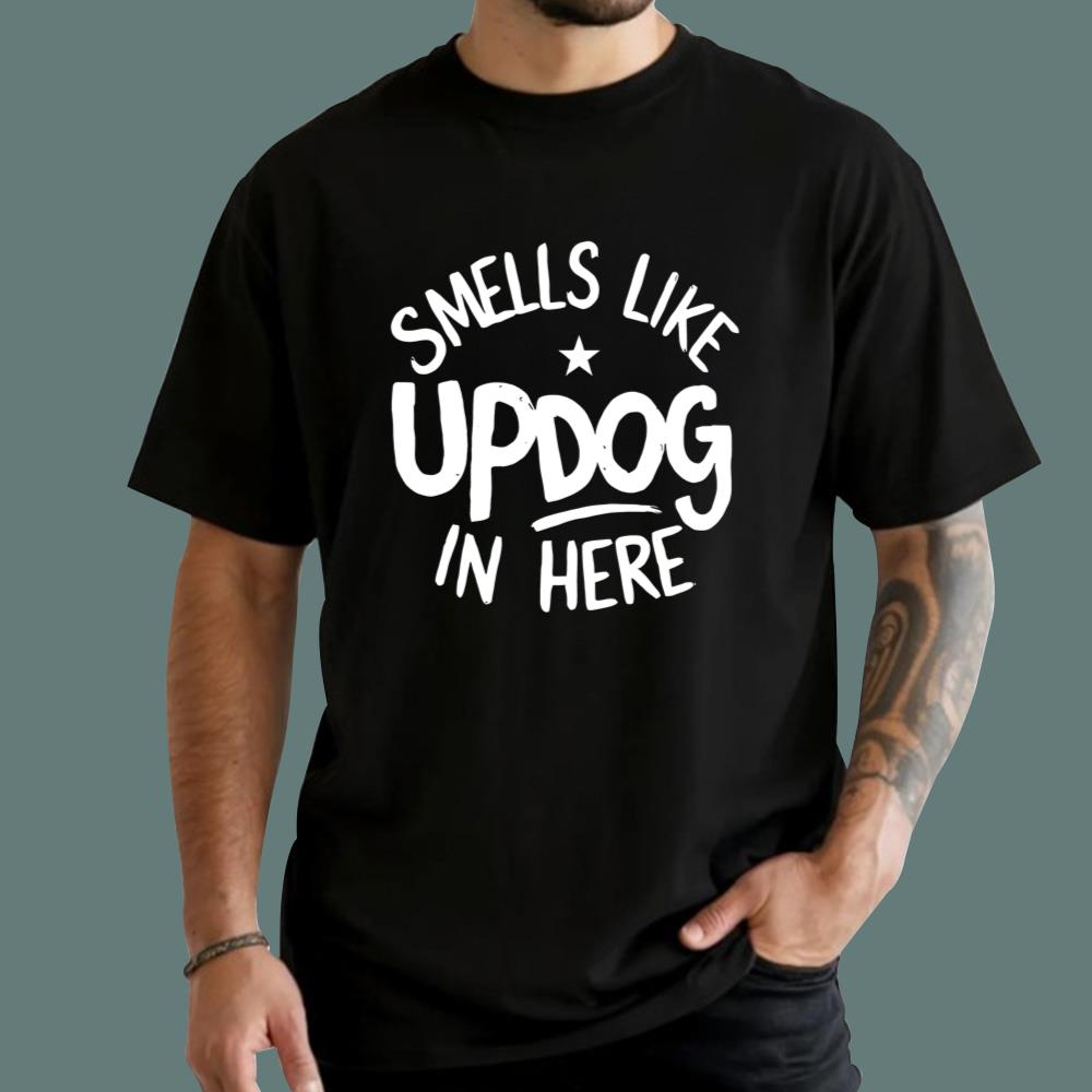 Shrinking Jimmy Smells Like Updog In Here T-Shirt