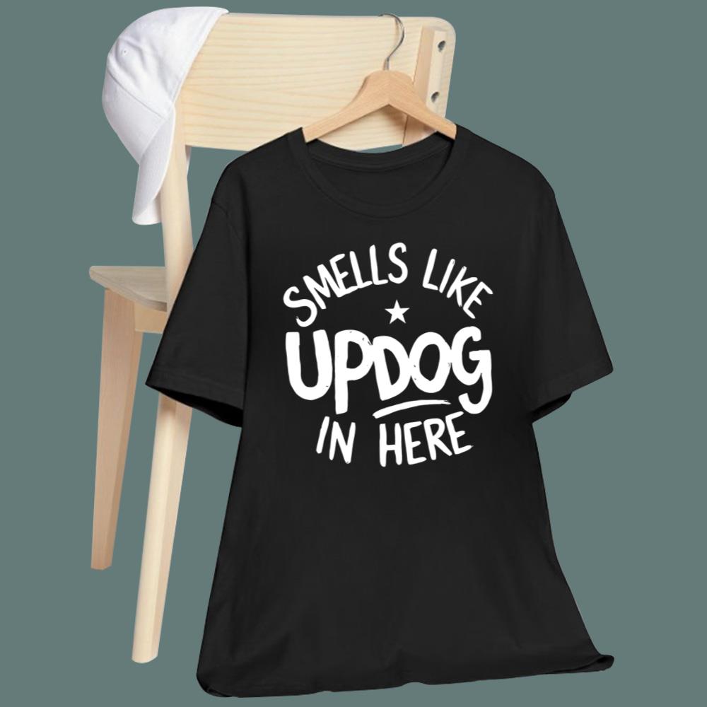 Shrinking Jimmy Smells Like Updog In Here T-Shirt
