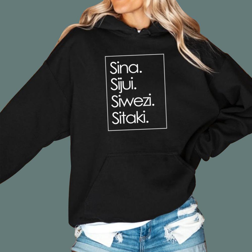 Sina Sijui Siwezi Sitaki T-Shirt