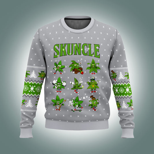 Skuncle Ugly Christmas Sweater