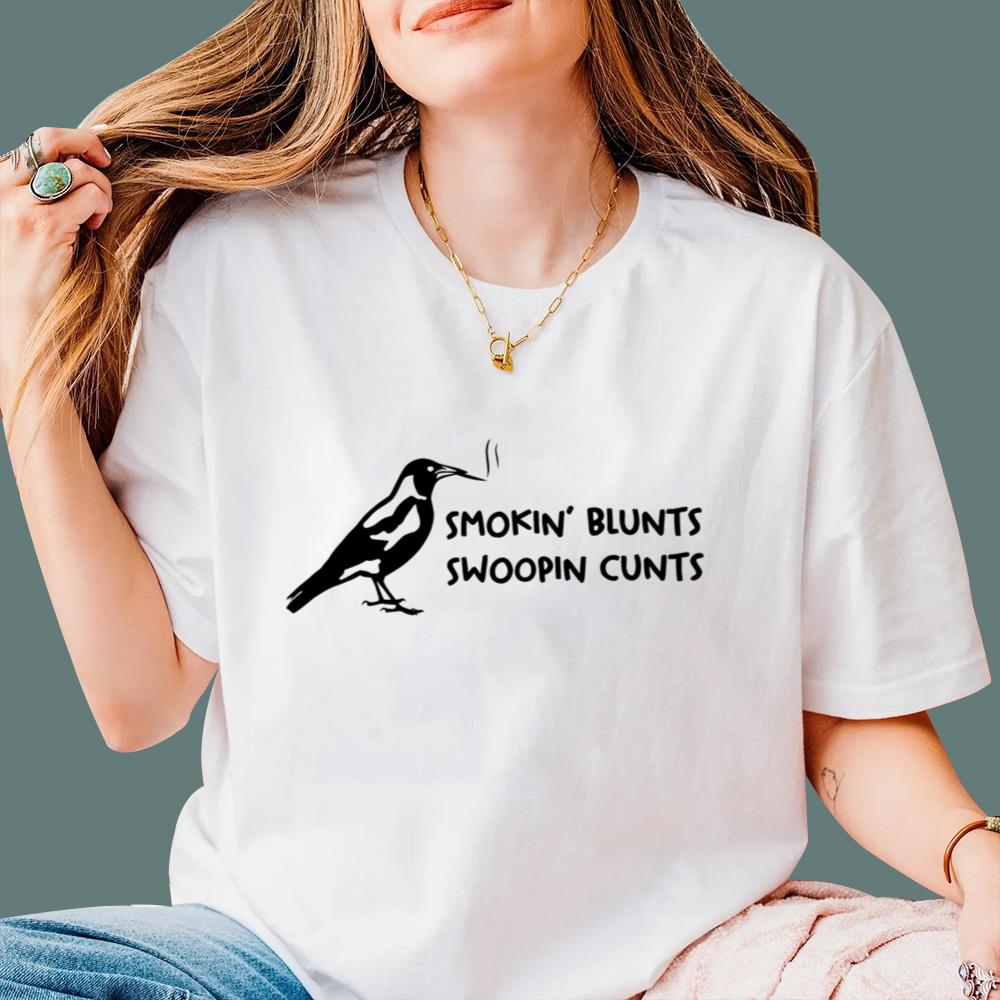 Smoking Blunts Swooping Cunts T-Shirt